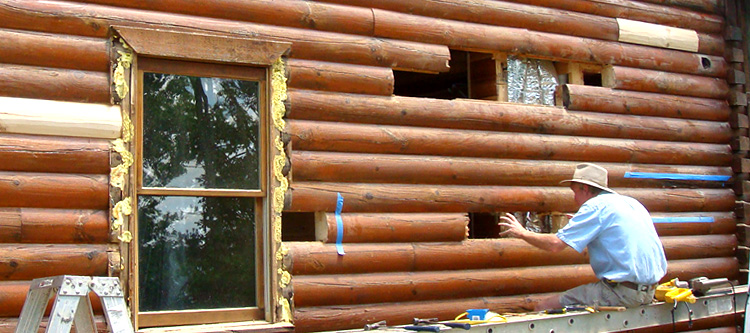 Log Home Repair Manassas Park City, Virginia